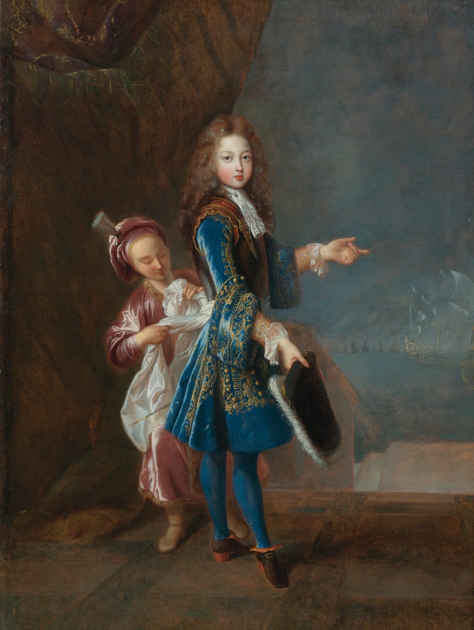 Portret Ludwika Aleksandra de Bourbon (1678-1737) autorstwa Jean François de Troy