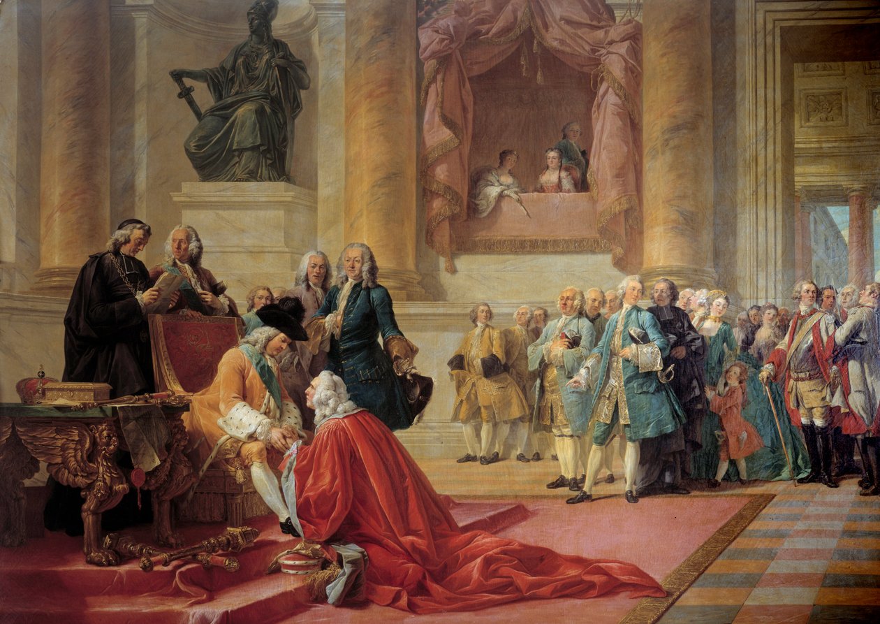 Antoine-Martin Chaumont de La Galaiziere autorstwa François André Vincent