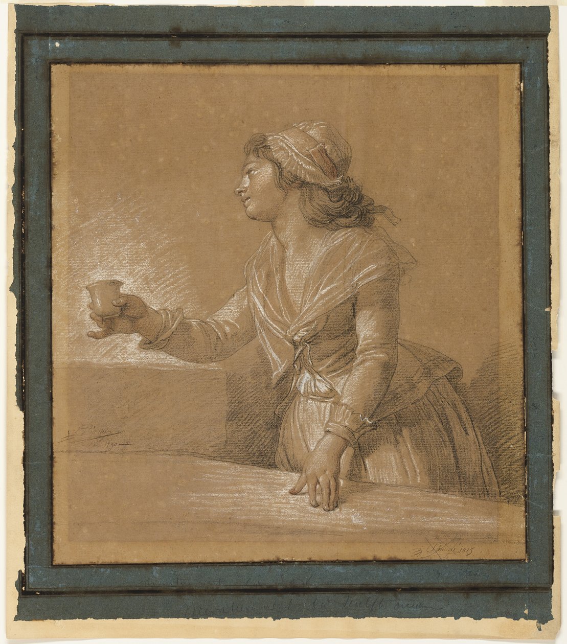 Portret Marie-Gabrielle Capet autorstwa François André Vincent