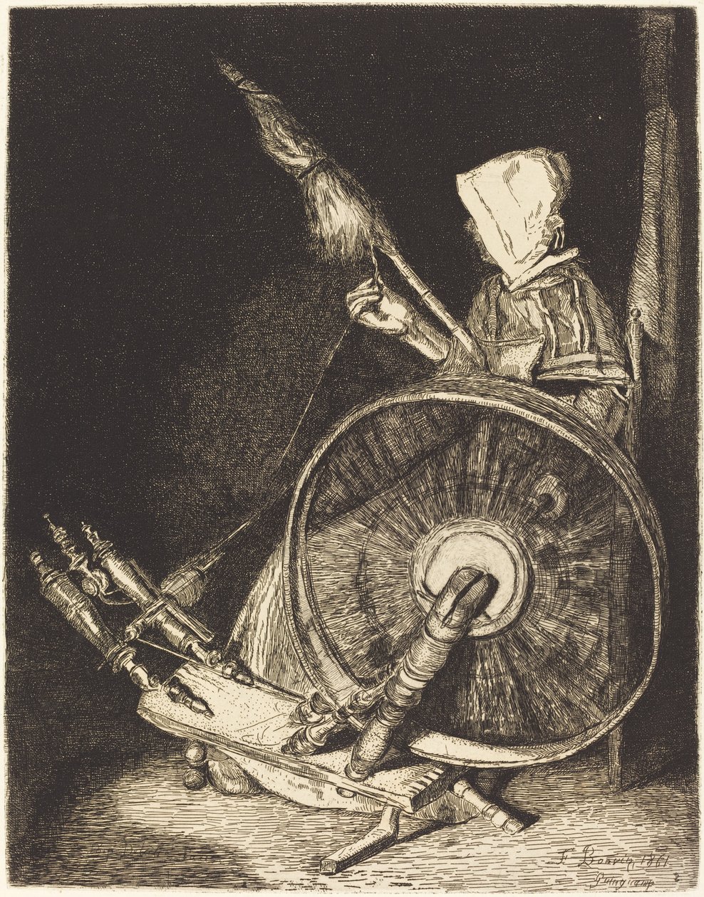 Breton Spinner autorstwa François Bonvin