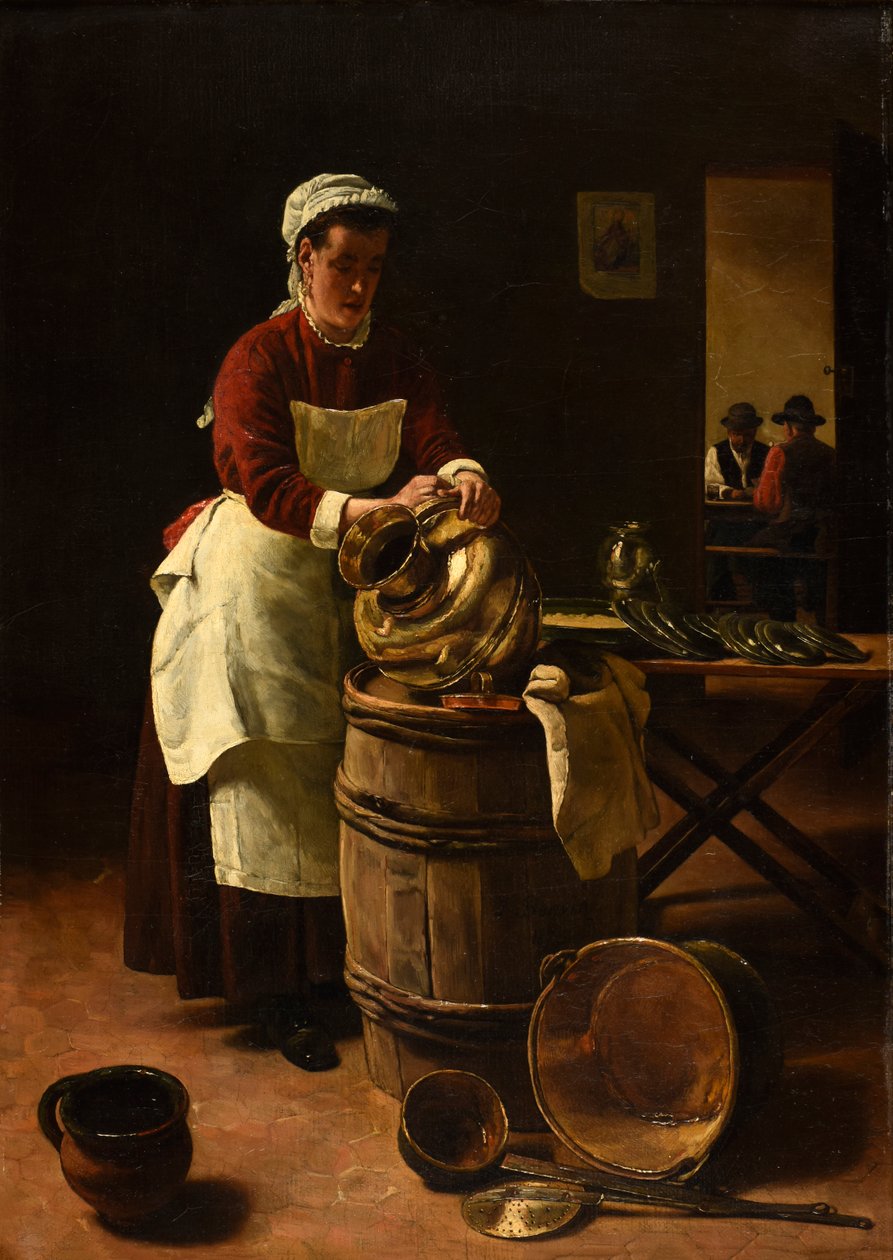 Wiewiórka autorstwa François Bonvin