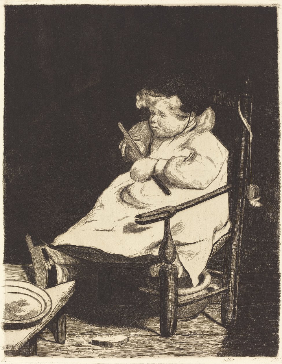 Deser autorstwa François Bonvin
