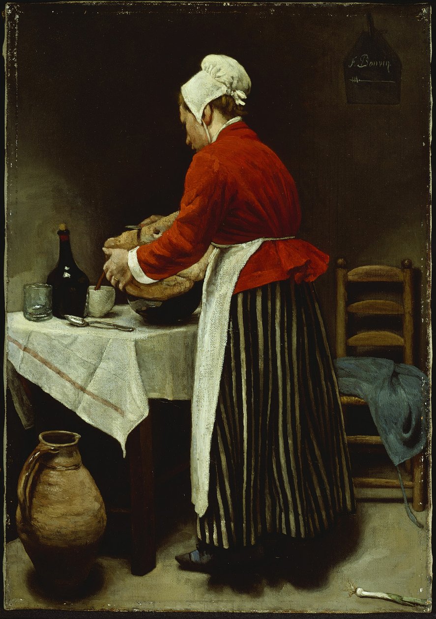 Pokojówka, ok. 1875. autorstwa François Bonvin
