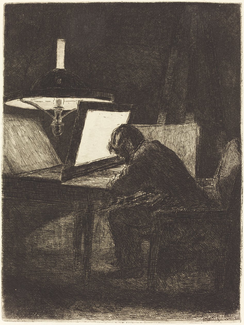 grafik autorstwa François Bonvin