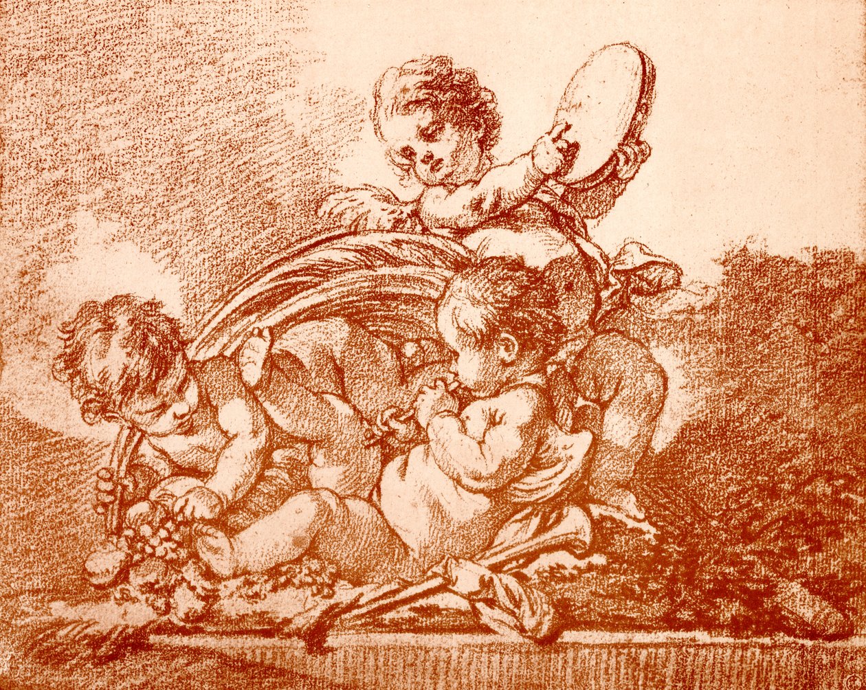 Alegoria jesieni autorstwa François Boucher