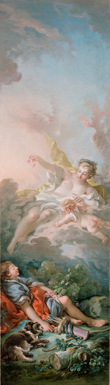 Zorza polarna i Cefalus, 1769 autorstwa François Boucher