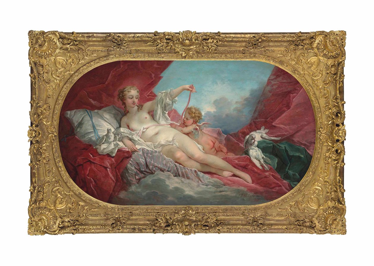 Boucher - Wenus i Kupidyn autorstwa François Boucher