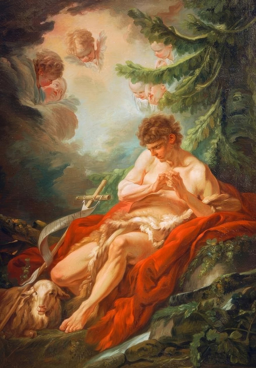 NS. Jan Chrzciciel autorstwa François Boucher