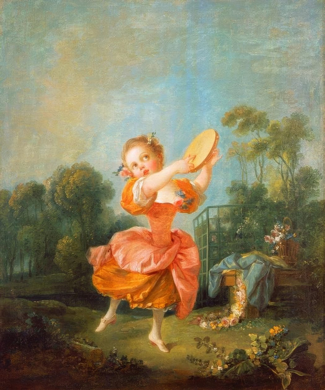 Mała tancerka autorstwa François Boucher