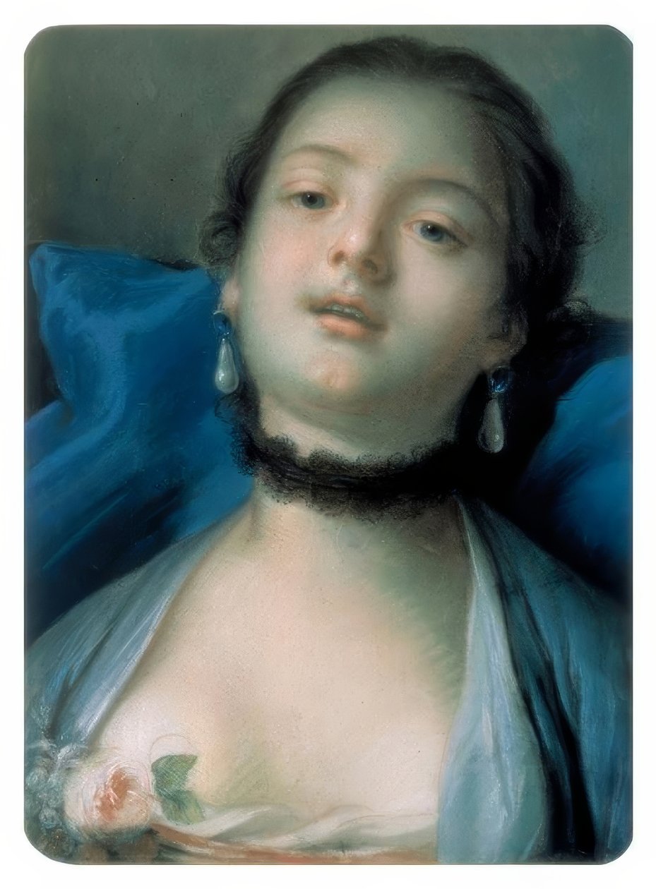 Młoda kobieta autorstwa François Boucher