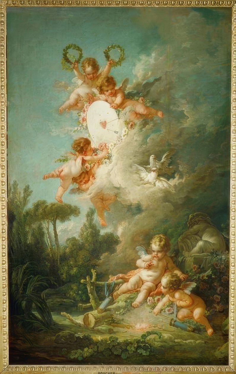 Cel miłości autorstwa François Boucher