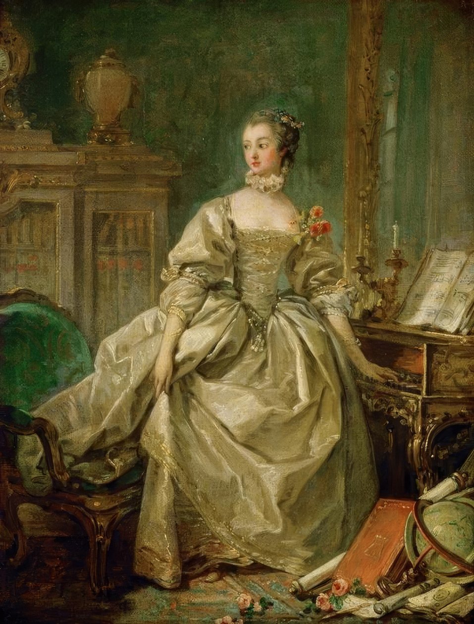 Markiza de Pompadour autorstwa François Boucher
