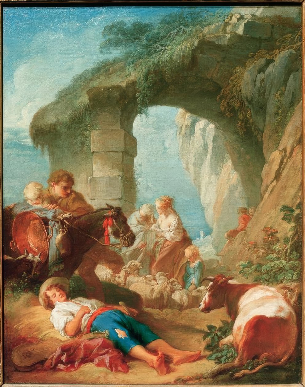 Życie na wsi autorstwa François Boucher
