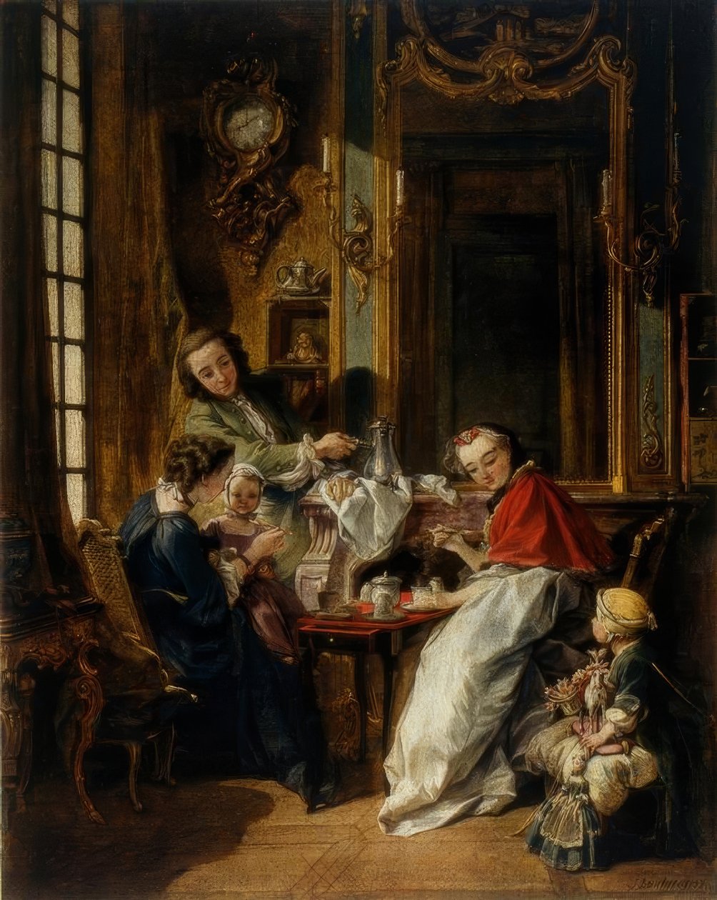 Śniadanie autorstwa François Boucher