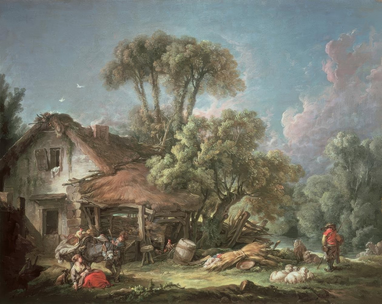 Poranek autorstwa François Boucher