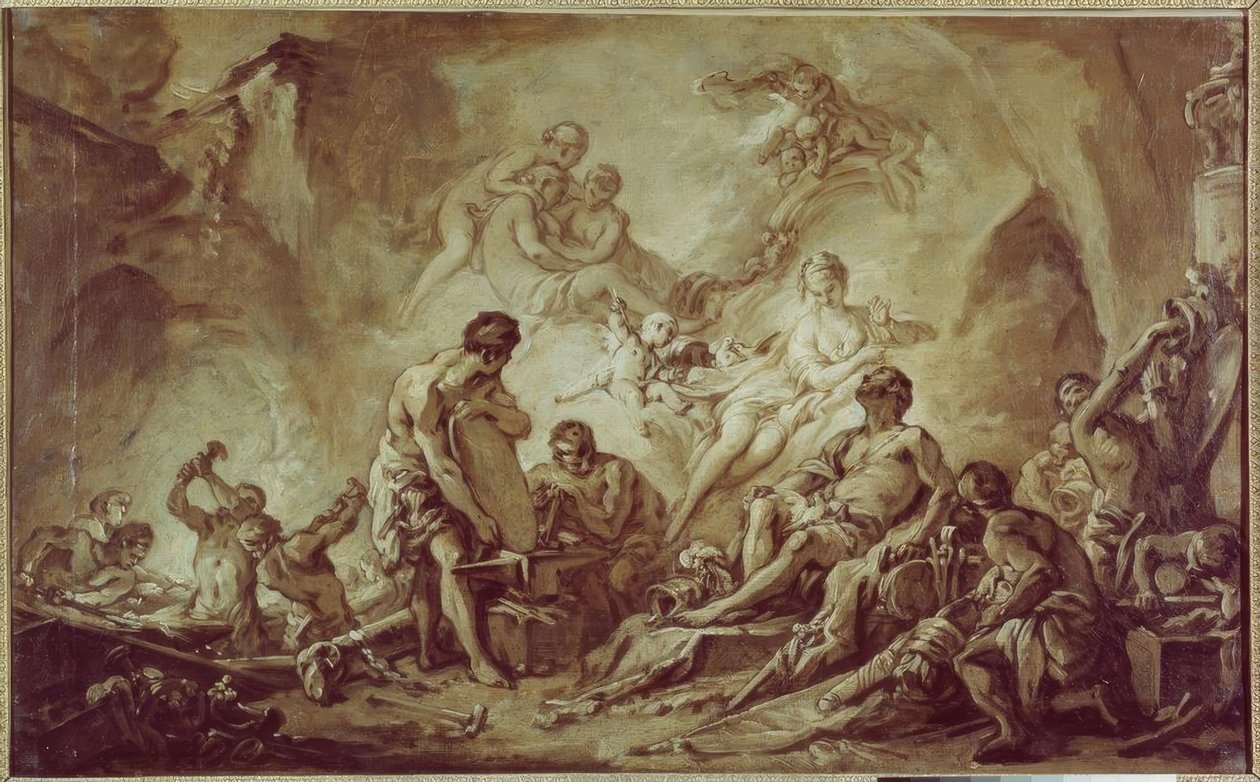 Kuźnie Vulcan autorstwa François Boucher