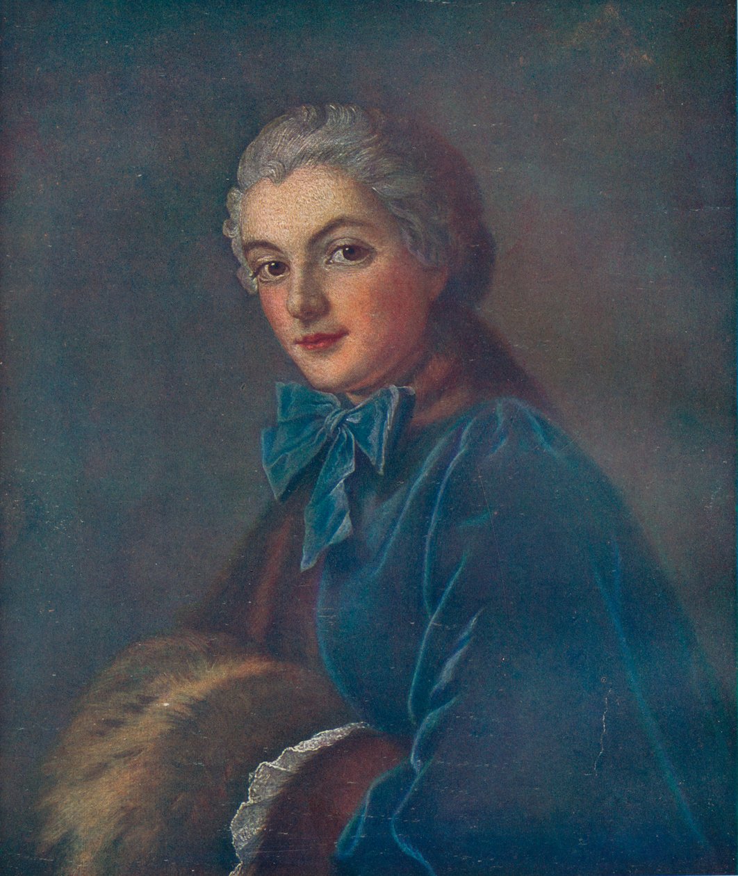 Portret młodej kobiety, XVIII w. autorstwa François Boucher
