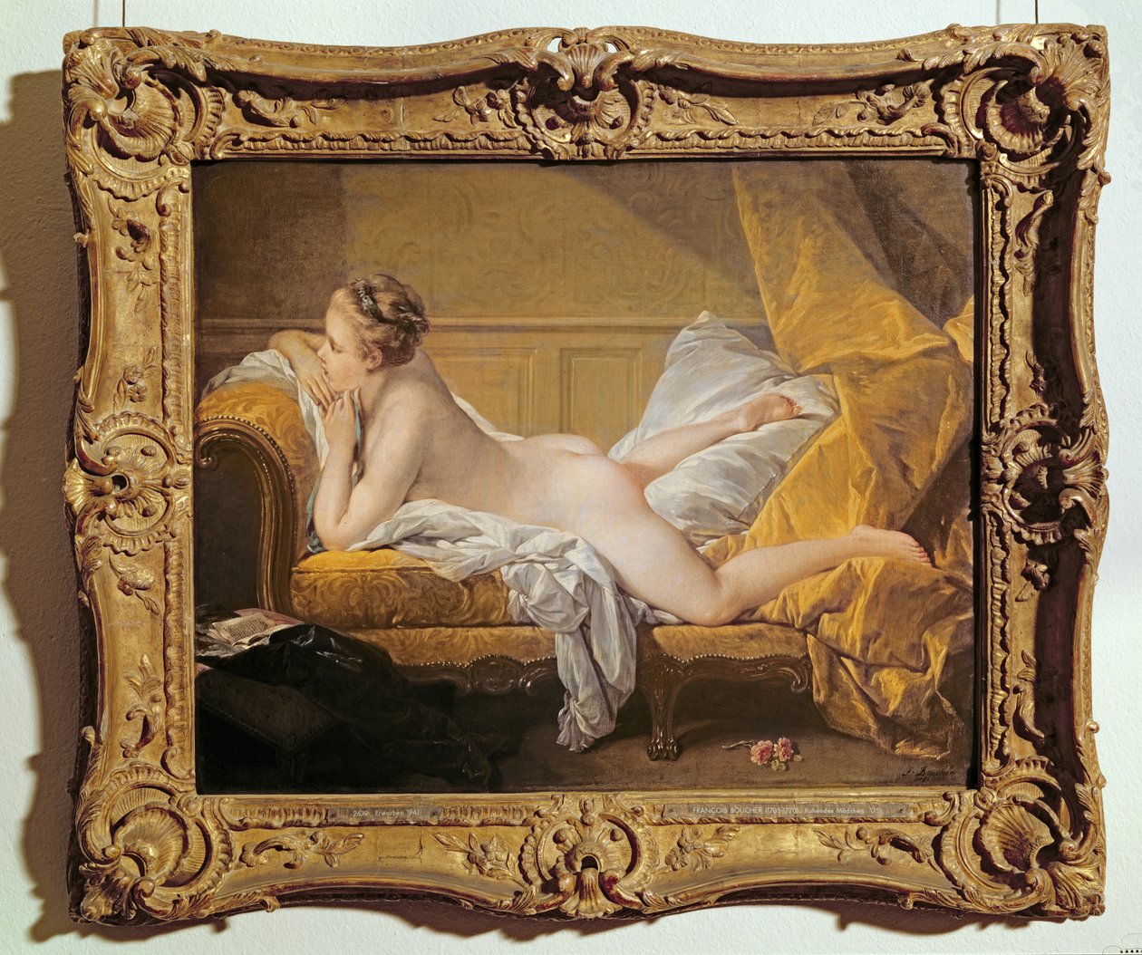 Leżąca nagość (panna OMurphy) autorstwa François Boucher
