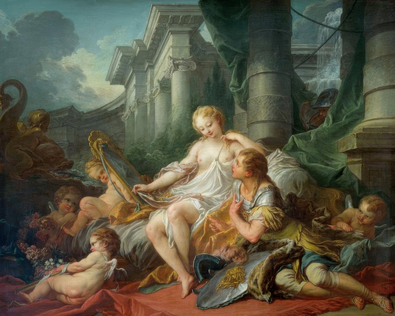 Rinaud i Armide autorstwa François Boucher