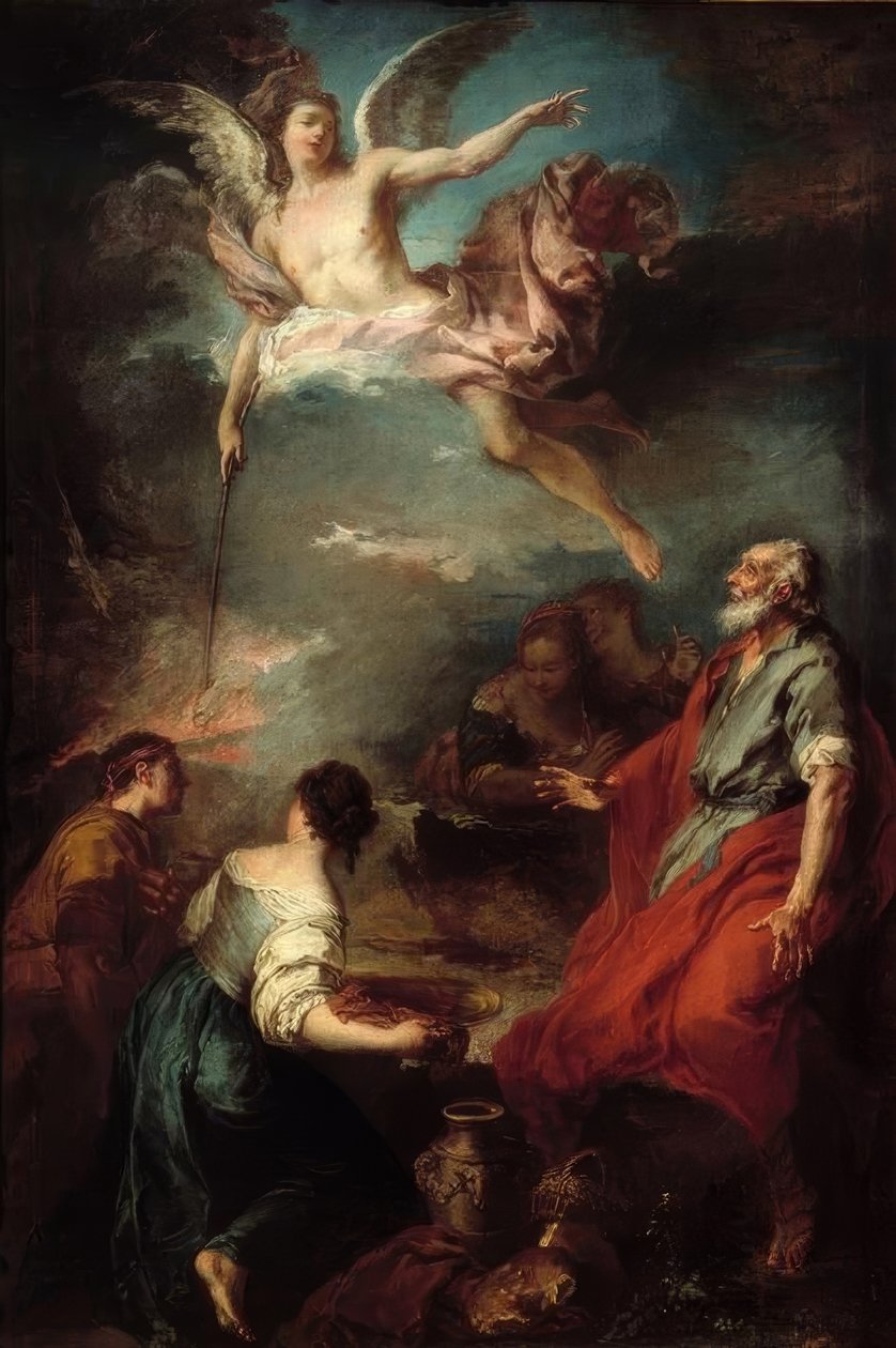 Ofiara Gedeona autorstwa François Boucher