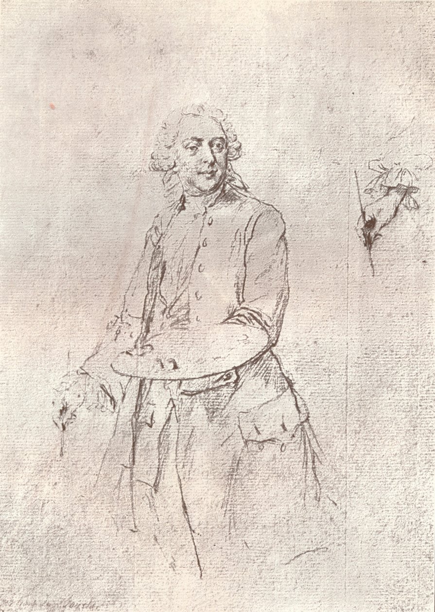 Artysta, XVIII wiek autorstwa François Boucher