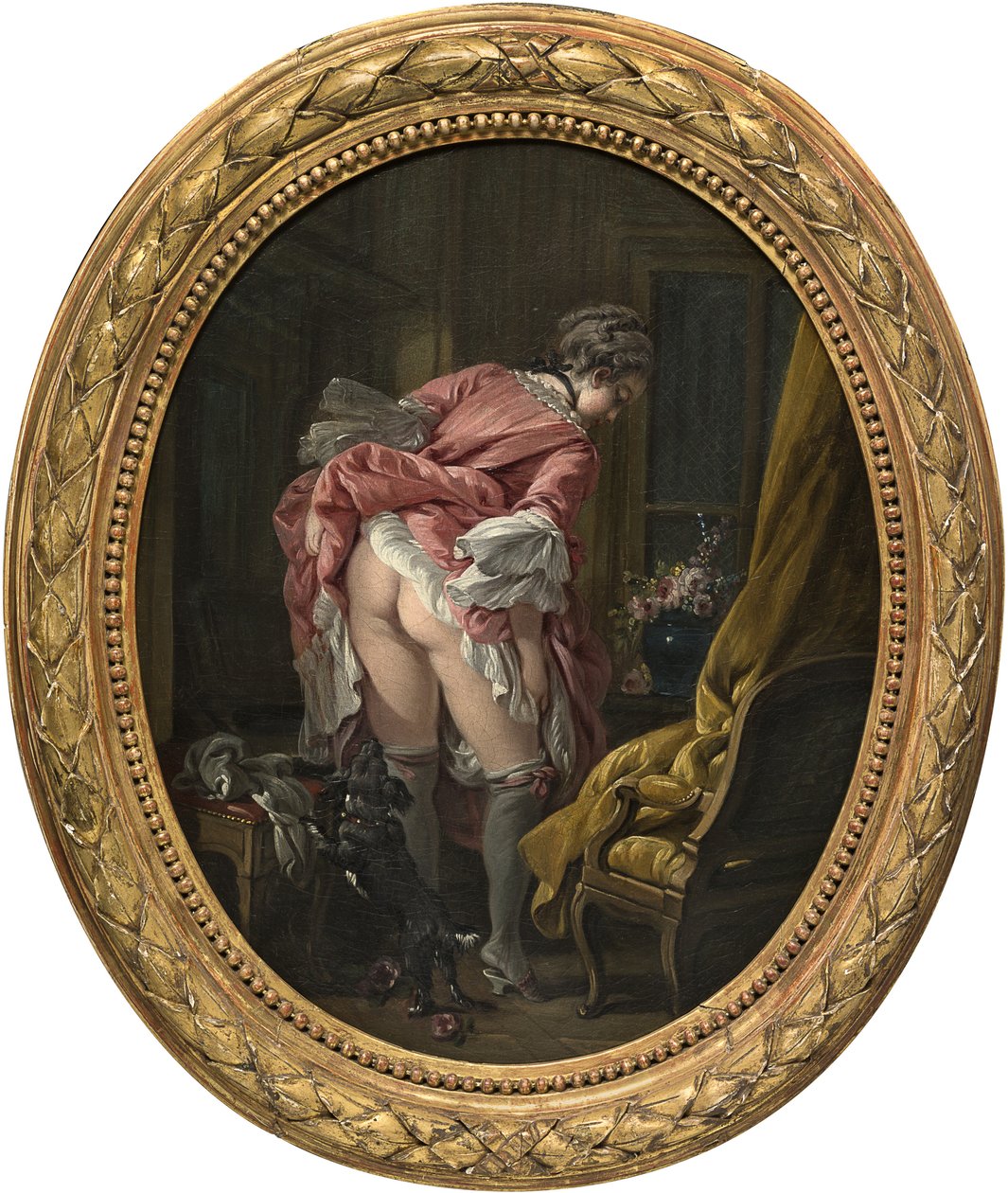 Niedyskretne oko, 1742 autorstwa François Boucher