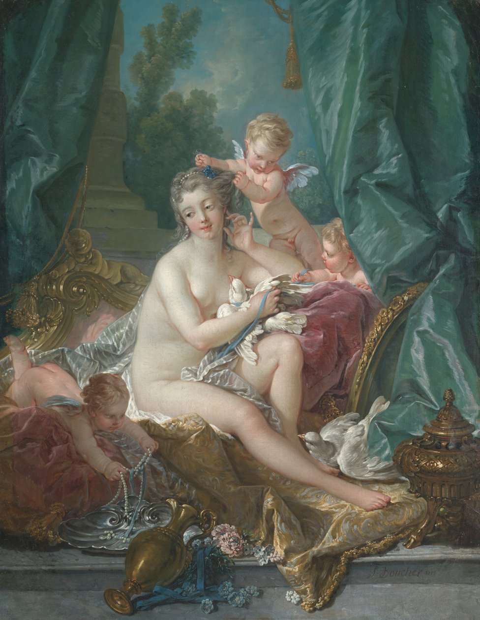 Toaleta Wenus, 1751. autorstwa François Boucher