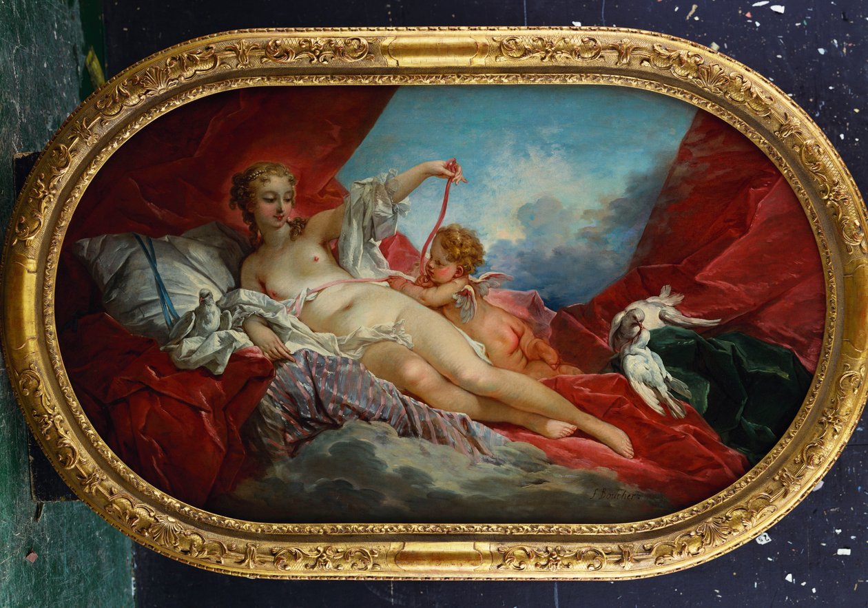 Wenus i Kupidyn autorstwa François Boucher
