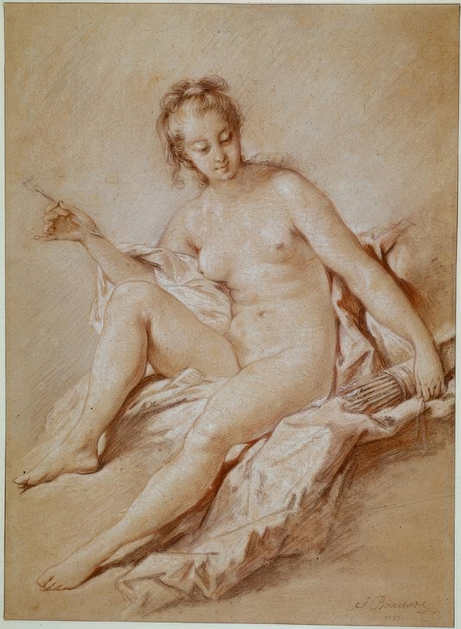 Wenus ze strzałą i kołczanem autorstwa François Boucher