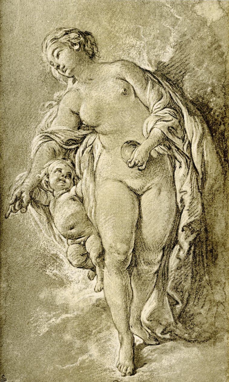 Wenus z jabłkiem autorstwa François Boucher