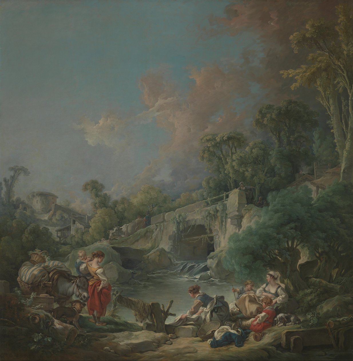 Praczki, 1768. autorstwa François Boucher