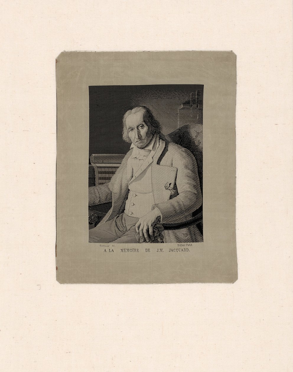 Portret Josepha Marie Jacquarda (1752-1834) autorstwa François Carquillat