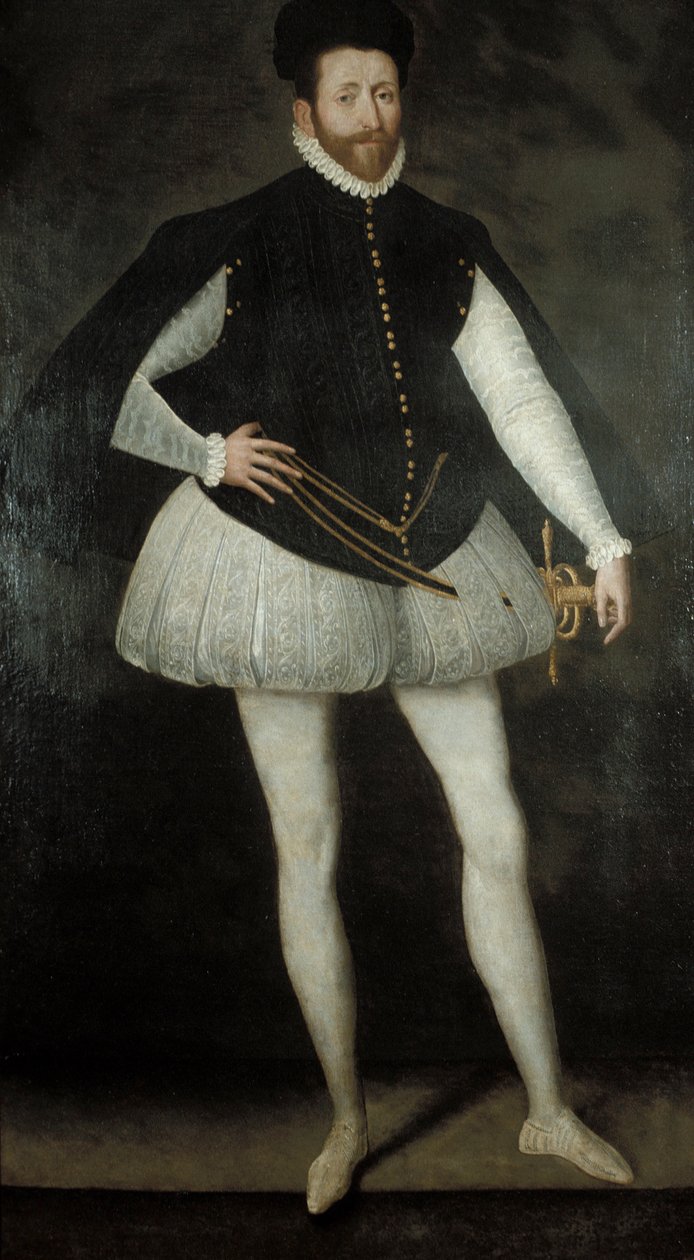 Szlachcic z dworu Valois autorstwa François Clouet