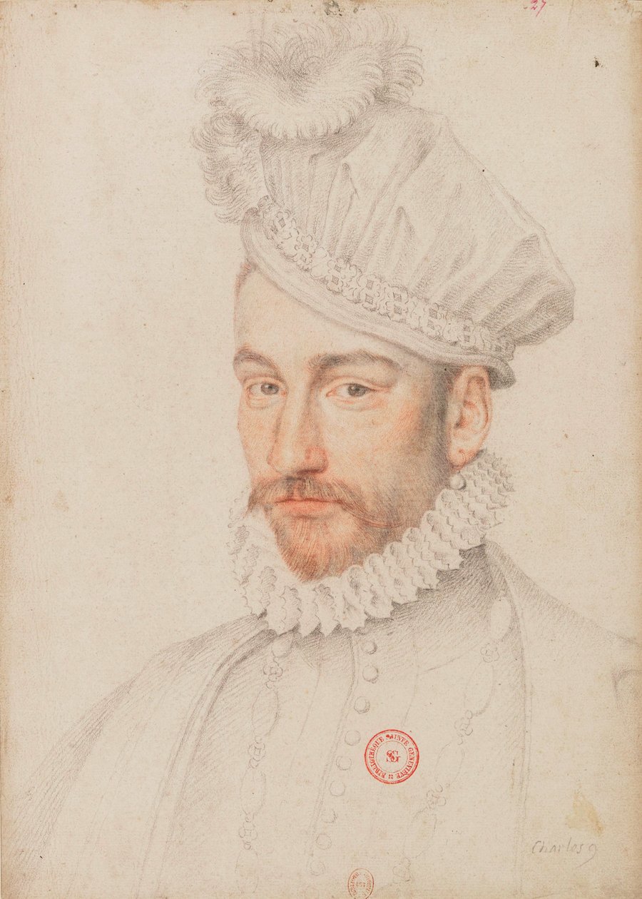 Karol IX z Francji3 autorstwa François Clouet