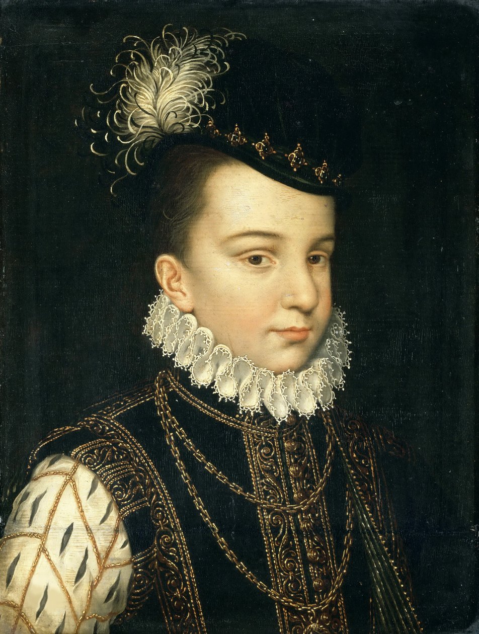 François-Hercule de France, książę Alençon 1554-1584, ok. 1566. autorstwa François Clouet