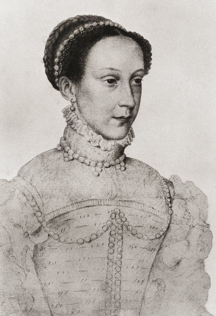 Maryja, Królowa Szkotów autorstwa François Clouet