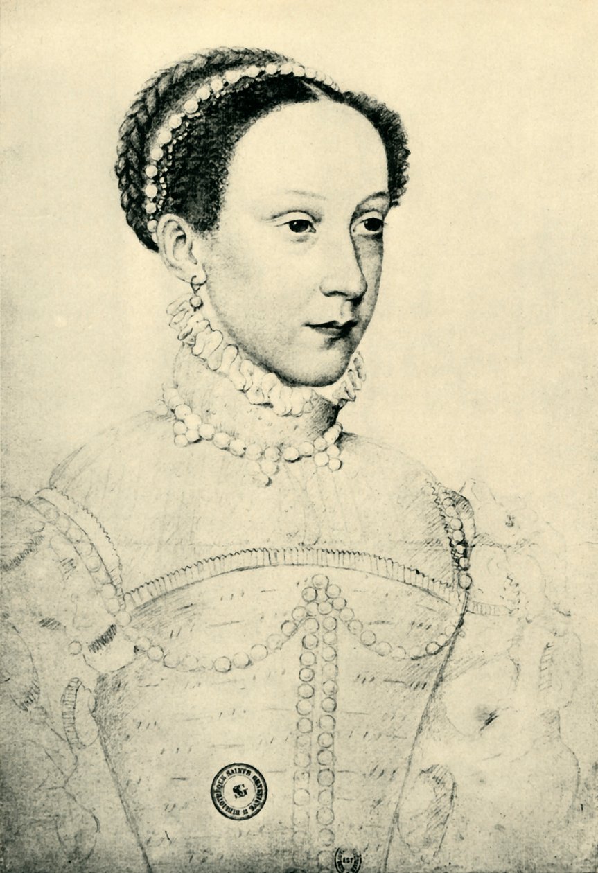 Maryja Królowa Szkotów, 1559, 1943. autorstwa François Clouet