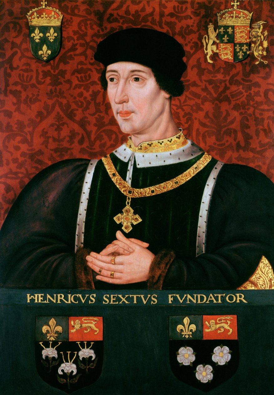 Portret Henryka VI z Anglii (1421-71) autorstwa François Clouet