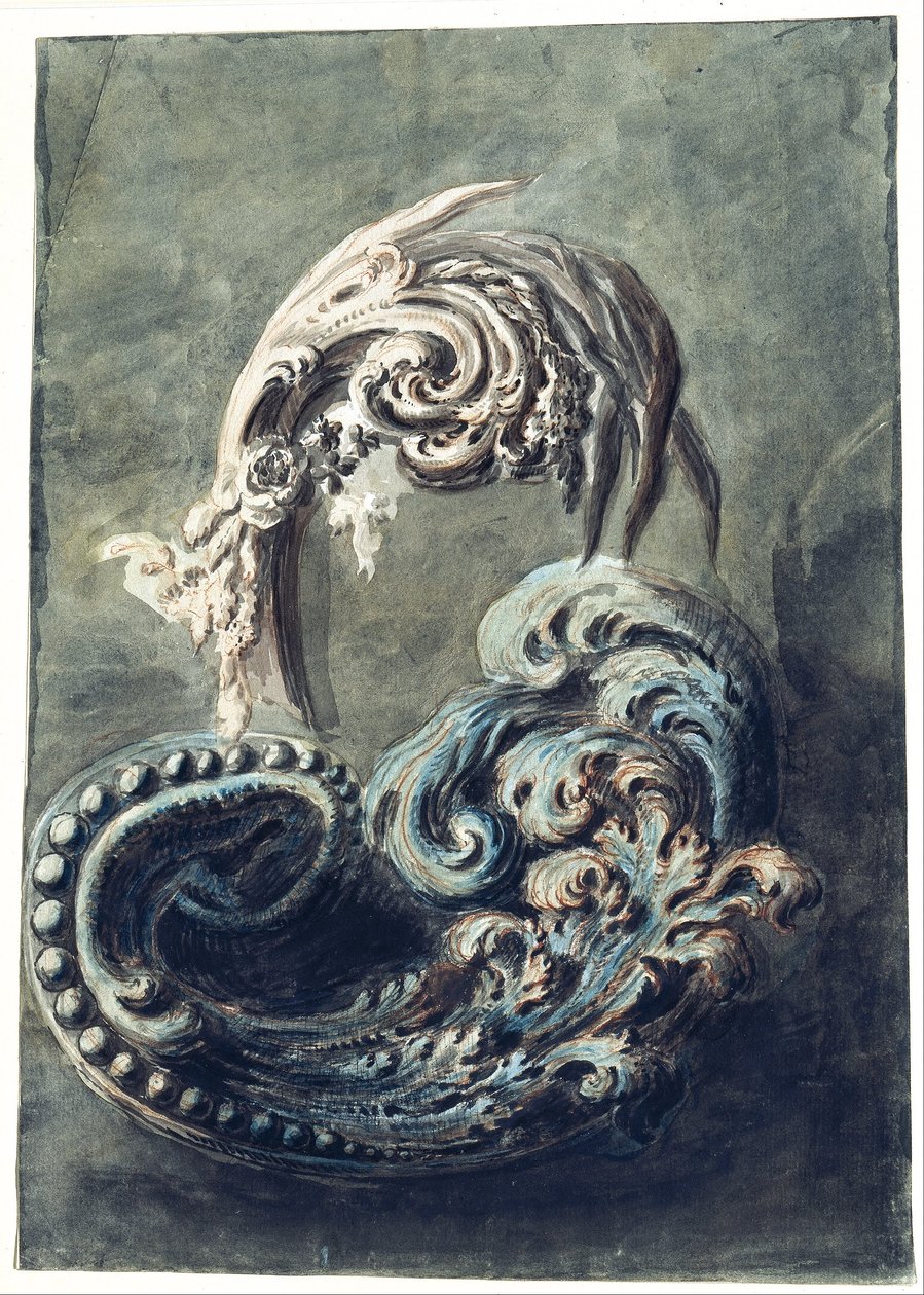 Przewiń Ornament autorstwa François Cuvilliés the Younger