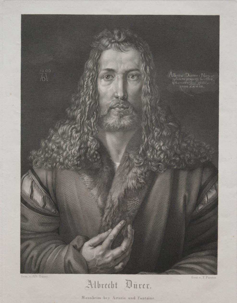 Albrechta Dürera. autorstwa François Forster