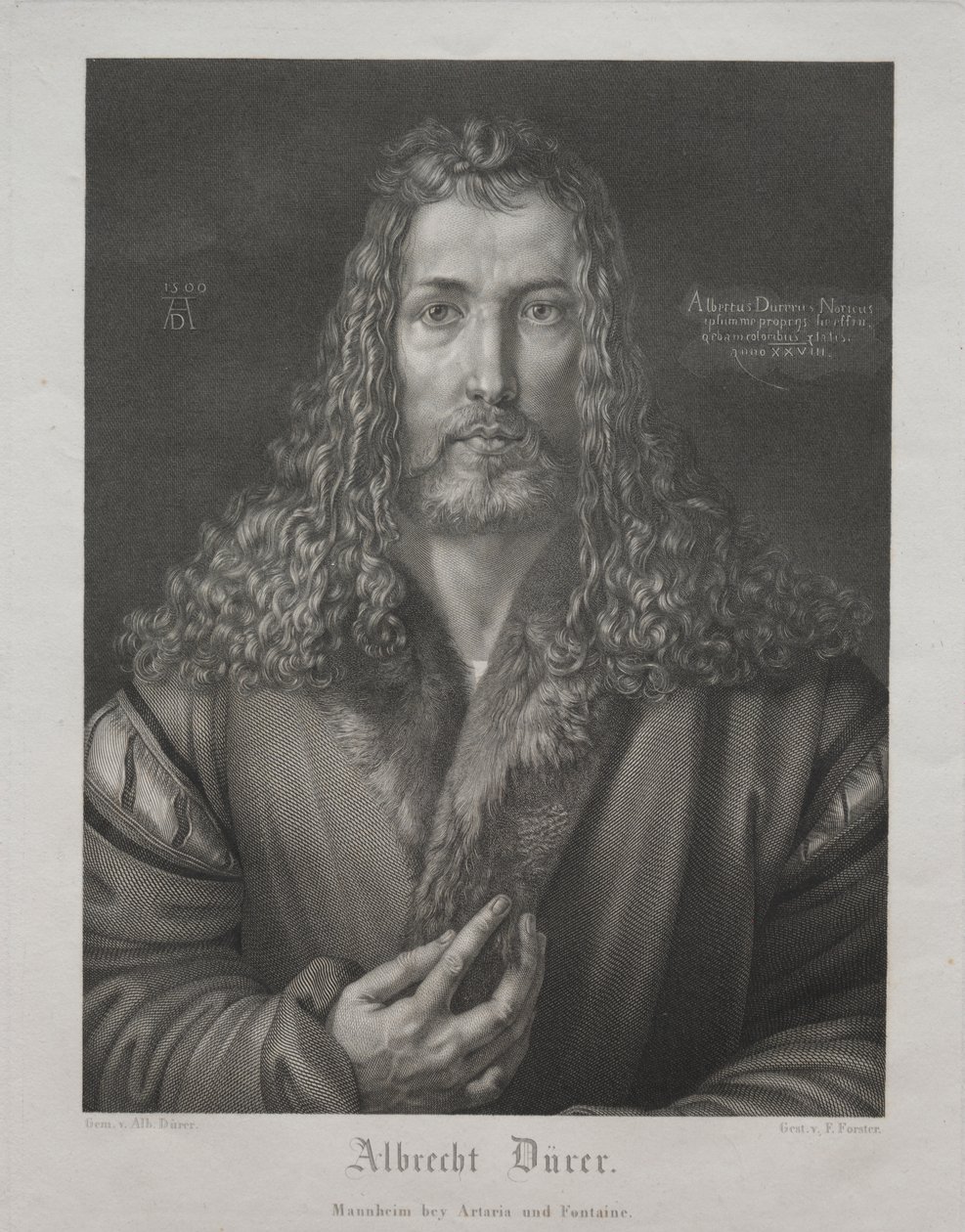 Albrecht Durer autorstwa François Forster