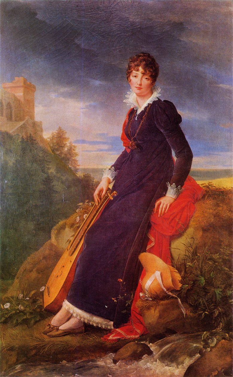 Francuski:  Portrait de Catherine Starzeńska autorstwa François Gérard
