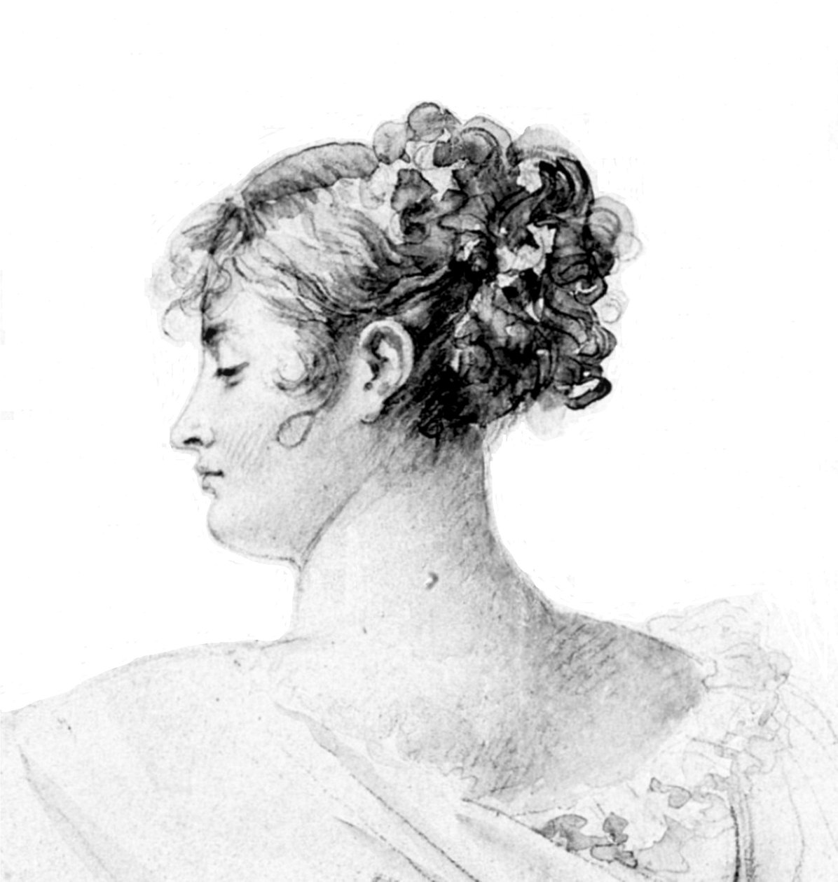 Juliette Récamier (1777-1849) (B) autorstwa François Gérard