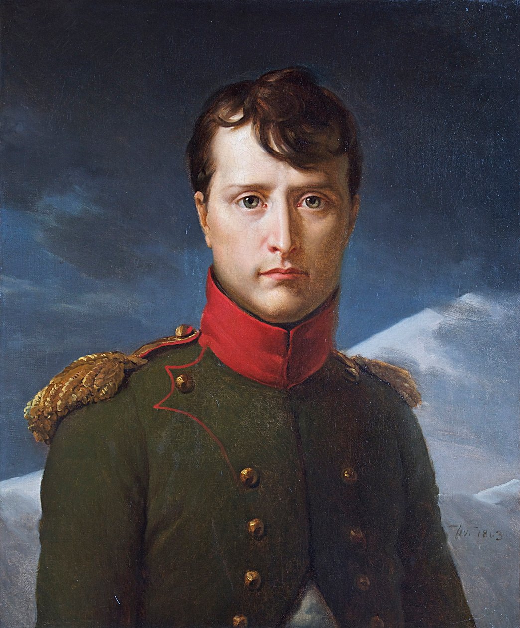 Pierwszy konsul Napoleon Bonaparte autorstwa François Gérard