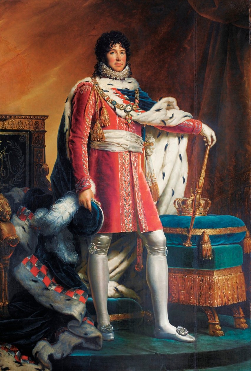 Portret Joachima Murata, króla Neapolu i Dwóch Sycylii, autorstwa François Gérarda. autorstwa François Gérard