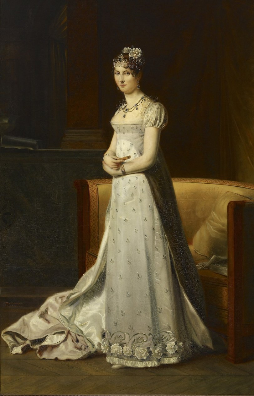 Portret Stéphanie de Beauharnais (1789-1860) autorstwa François Gérard