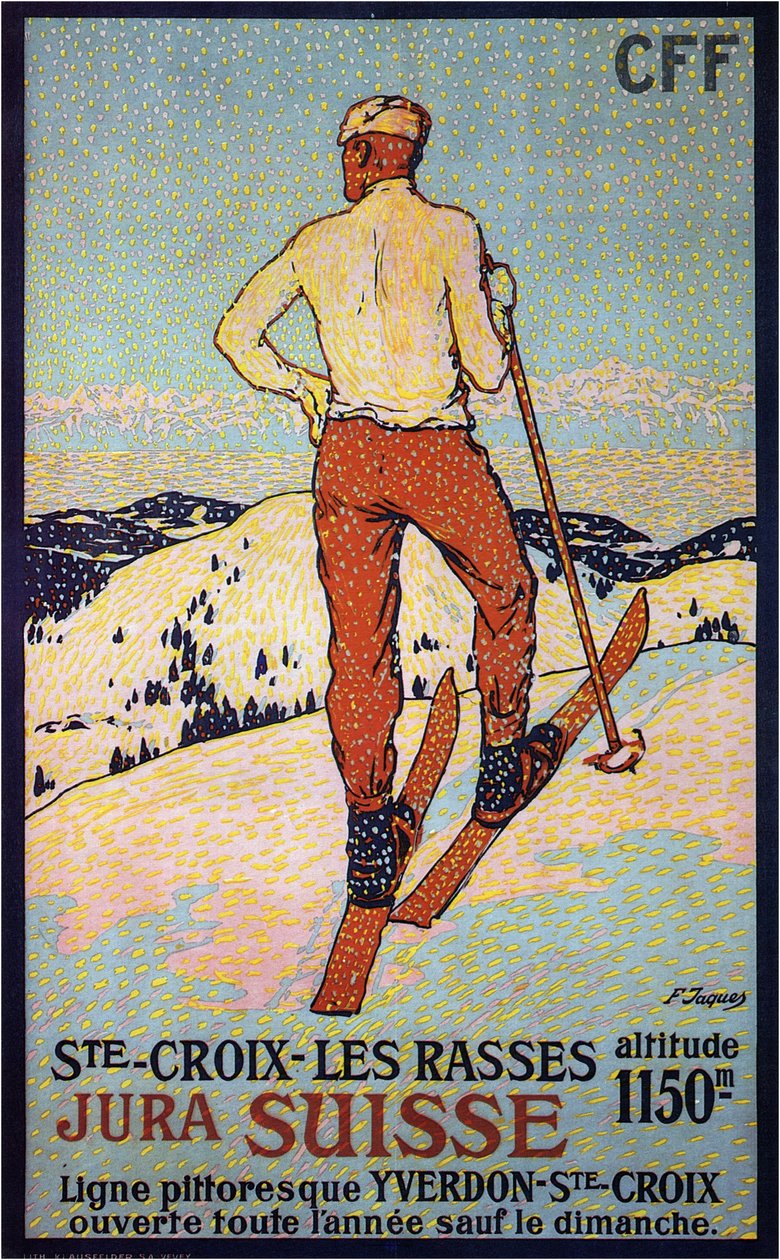 Les Rasses, Sainte-Croix, 1921 autorstwa François Jacques