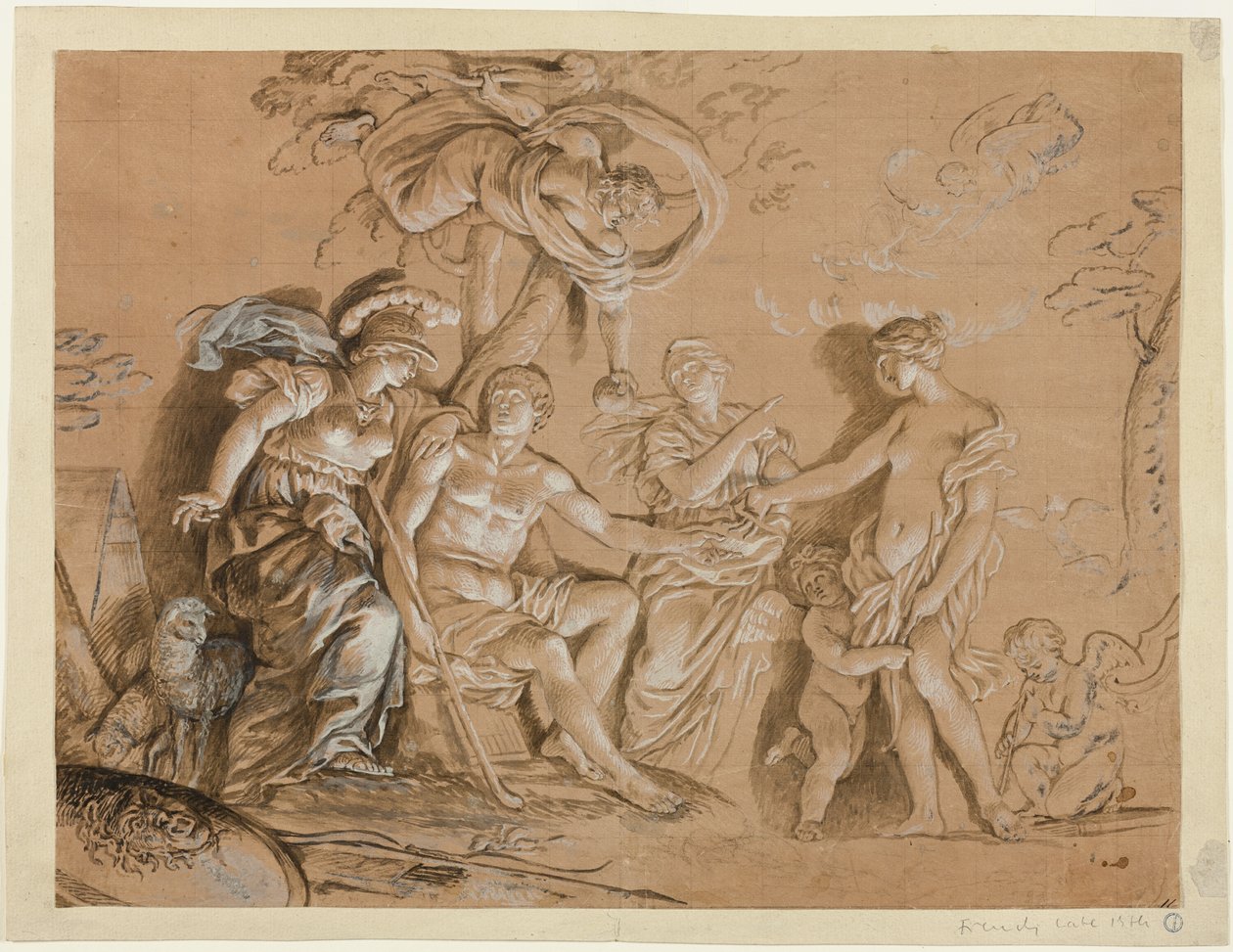 Wyrok w Paryżu autorstwa François Le Moyne