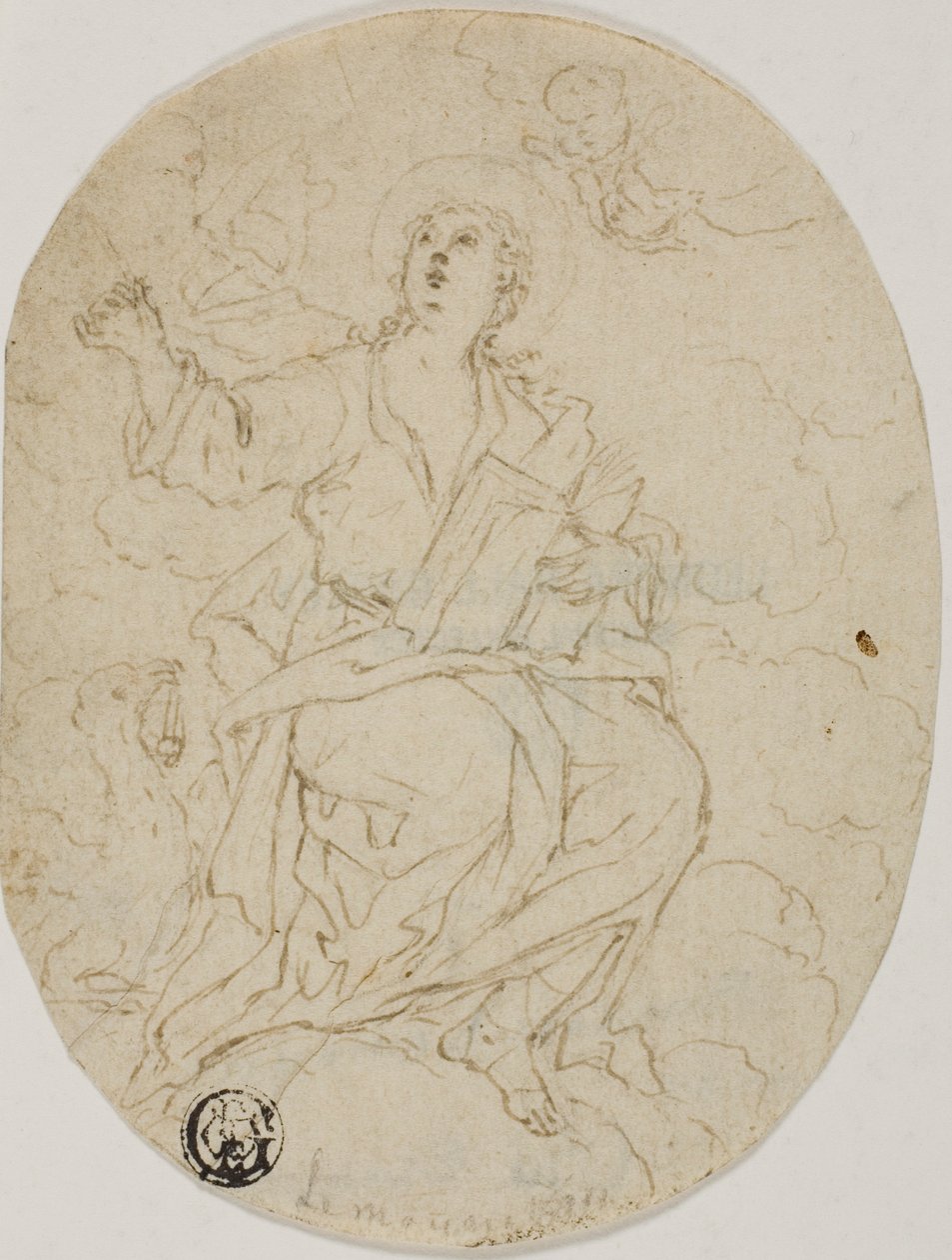 Święty Jan Ewangelista autorstwa François Le Moyne