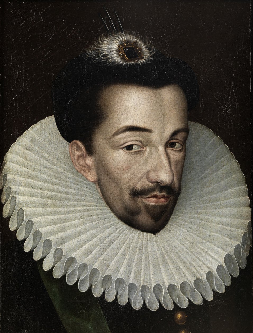 Portret Henryka III polskiego i francuskiego autorstwa François Quesnel